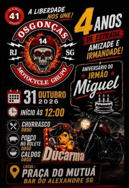Flyer do evento